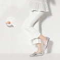 thumbnail image 4 of SHTXOZHI Cute Leggings Cropped Pants for Girls Flowy Dance Flared Pants Casual Outdoor Party Vacation Bottoms, 4 of 7