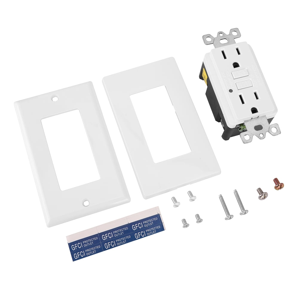 Perfect for Home, Hotel & Office Use Universal US 110V-125V 15A Wall Outlet