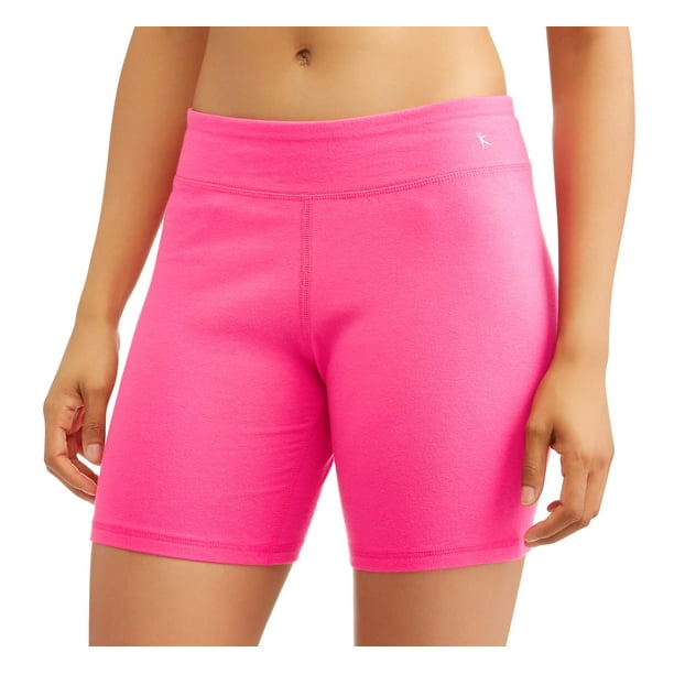 Danskin Now Athletic Works Women's DriWorks Active Bike Short