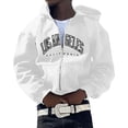 thumbnail image 2 of njshnmn Men's Big and Tall Zip Up Hoodies Hoodies for Men Graphic Rapper, 2 of 3