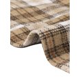 thumbnail image 6 of DARING DIVA Women's Single Breasted Vintage Winter Overcoat Plaid Pea Coat S Khaki, 6 of 6