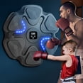 thumbnail image 2 of Máquina de Boxeo con Música Cgtredaw Objetivo Pared Reacción Negro Independiente, 2 of 8