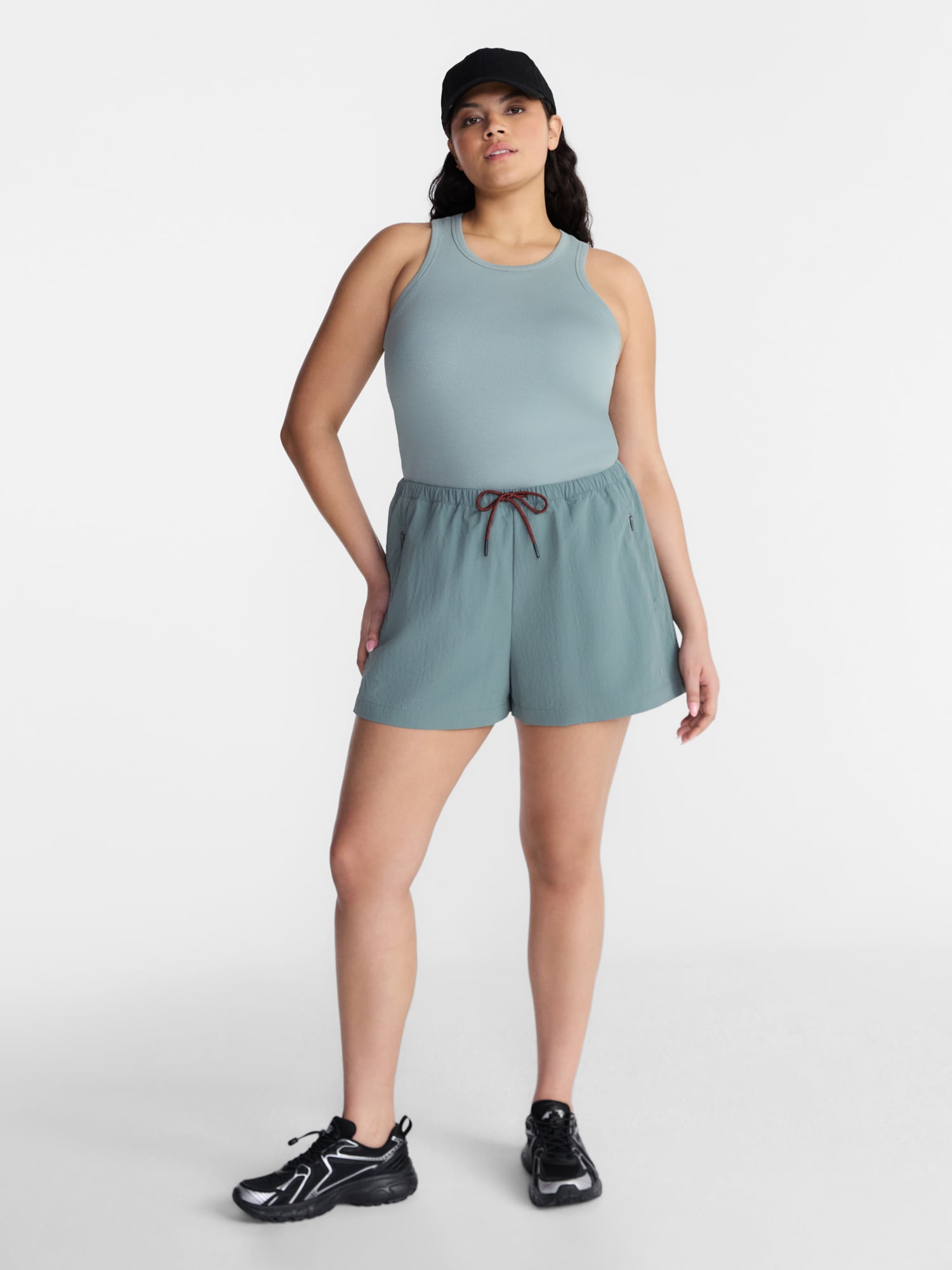 Avia Women's Hike Shorts, 3'' Inseam, Sizes XS-XXXL