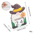 thumbnail image 2 of Calendario de cuenta regresiva de madera Fiudx para Halloween, 2 of 5