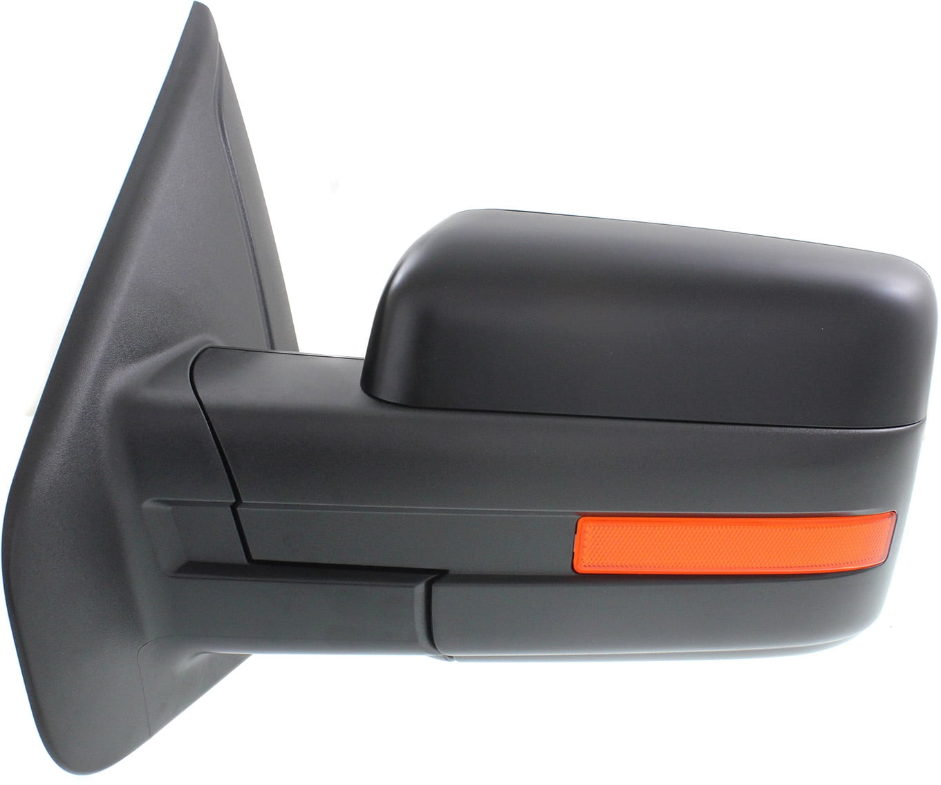 Mirror Compatible With 2011-2014 Ford F-150 Left Driver Side w/ Blind Spot Corner Glass Paintable Kool-Vue