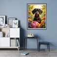 thumbnail image 7 of Diamond Art Kit for Adults, Dog In Colorful Flower Garden Diamond Painting for Adults Beginners, DIY Diamond Art Painting Kits, 5D Diamond Painting Crafts for Home Decor 12x16 Frameless, 7 of 7
