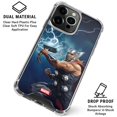 thumbnail image 3 of Skinit Marvel Thor Thor and Mjolnir iPhone 16 Pro Max Clear Case, 3 of 4
