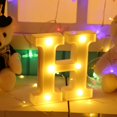 thumbnail image 3 of Eyfqtcs 3D 26 Letras Alfabeto Led Marquee Sign Light Interior Wall Hang Night Lamp (H, 3 of 7
