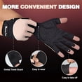 thumbnail image 3 of Seektop Breathable Workout Gloves for Men & Women, Padded Weight Lifting Gloves with Excellent Grip for Gym, Training, Cycling, 3 of 6