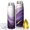 Purple and Gold Marble Pattern, variant on Blue and Gold Marble Pattern Bullet Tumbler, Vacuum Insulated Novelty Travel Tumbler 360° Seamless Print Gifts Ideas for Teens Adults Office Workers Teachers