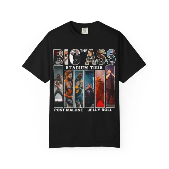 Post Malone Tour Shirt, Big Ass Stadium Tour 2025 Tee for Fans