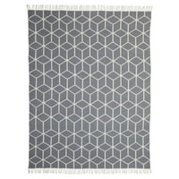 Outdoor Rugs Product Image Modrn Geometric Outdoor Area Rug 72l X 108w In Dark Gray