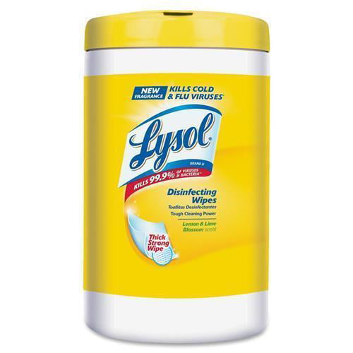 Lemon & Lime Blossom 110 ct Lysol Disinfecting Wipes Pack of 2 