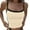 Beige, variant on DQRPSEETB Womens Cami Tank Tops Women's Basic Summer Scoop Neck Sleeveless Shirts Workout Tank Tops Womens Summer Tops