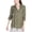 Green - army, variant on Max Studio London Womens Utility Button Up Shirt, Green, Small