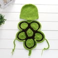 thumbnail image 2 of Ropa tejida a crochet con forma de tortuga para bebé recién nacido, gorro, atuendo, accesorios para fotos, 2 of 3