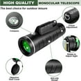 thumbnail image 2 of Aidoshy Telescope,40X60 Single Tube Telescope High-definition And High-power Low Light Night Vision With Compass, Outdoor Camera With Mobile Phone, 2 of 7