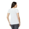 thumbnail image 4 of 32 Degrees Women's Cool Fitted T-Shirt - White - X-Large, 4 of 4