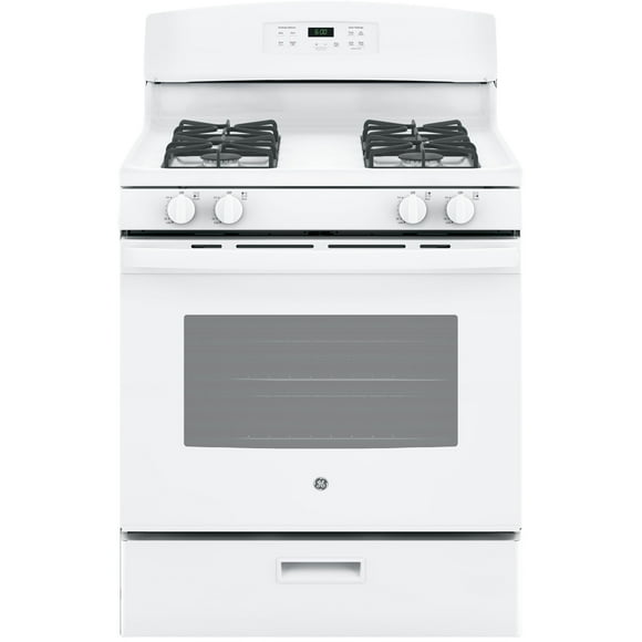 GE 30" Gas Free Standing Range White JCGBS60DEKWW