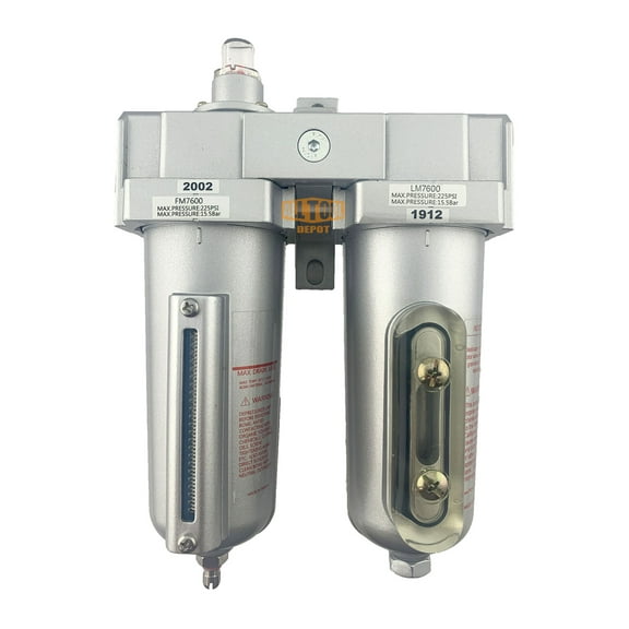 3/4" NPT HEAVY DUTY Industrial Grade 2 Stages Coalescing Filter Desiccant Dryer System