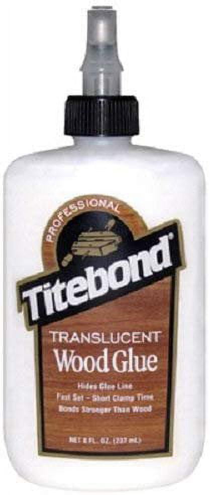 10 bottles Franklin Titebond 6123 8 oz Translucent Wood Glue