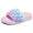 Pink3, variant on Engtoy Kid Boys Girls Slides Sandals For Kid Unisex Child Slippers Lightweight Non-slip Open Toe Shower Beach Funny Slide Sandals