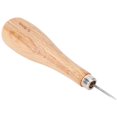 thumbnail image 1 of Awl, Elm Handle Awl Tool Scratch Awl with High Hardness for Leather Punching, 1 of 7