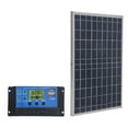 thumbnail image 1 of Panel Solar, Controlador de Carga Solar Impermeable IP65 IP65 DE 12V Para Al Aire Libre para exteriores, 1 of 7