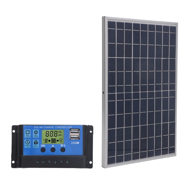 Panel Solar, Controlador de Carga Solar Impermeable IP65 IP65 DE 12V Para Al Aire Libre para exteriores