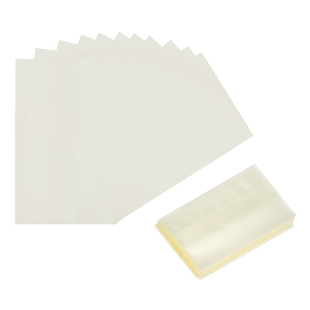 1000 Piezas de Bandas de Encogimiento, Bandas de Encogimiento Perforadas Transparentes de 42*70mm, Bandas de Envoltura Térmica para Botellas