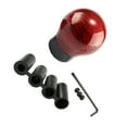 thumbnail image 2 of Miangastore Aluminium Alloy Round Shifter Knob 1Set 2.6X2In, 2 of 8