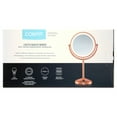 Conair Reflections DoubleSided Mirror, 1x/10x Magnification, Free