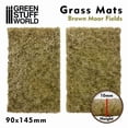 thumbnail image 1 of Green Stuff World Grass Mat Cutouts - Brown Moor Fields New, 1 of 2
