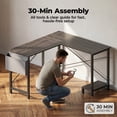 thumbnail image 7 of Alvantor 50 inch L Shaped Computer Desk with CPU Stand, Corner Gaming Desk for Home Office, 7 of 7