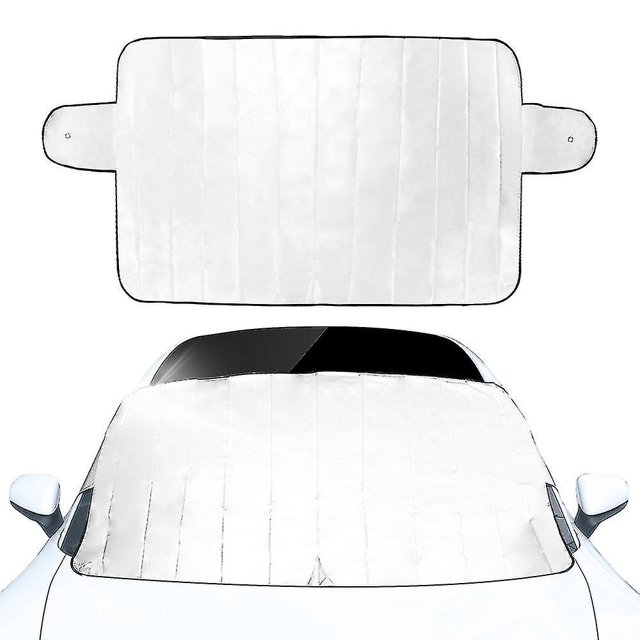 Exquisita cubierta para parasol de parabrisas delantero de coche para BMW E46 E90 E91 E92 E93 E60 E61 E62 E70 E87 E39 E28 E30 E34 E36 E53, accesorios exteriores