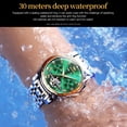 thumbnail image 5 of OLEVS Automatic Watches for Mens Self-Winding Mechanical Chronograph Classic Fashion Business Tourbillon Skeleton Stainless Steel Waterproof Luminous Mens Wrist Watches Reloj Para Hombre, 5 of 14