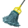 thumbnail image 2 of Rubbermaid Super Stitch Blend Mop Head, Medium, Cotton/Synthetic, Green, 6/Carton (D252GRE), 2 of 3