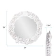 thumbnail image 4 of Whitewater Shell Mirror, 4 of 4