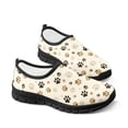 thumbnail image 4 of Psesaysky Dog Paw Printed Sneakers for Girls Women Durable Skin-Friendly Walking Shoes Loafers Size 5.5-11.5, 4 of 7