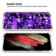 thumbnail image 4 of Blue Neon Lamp Collage Case for Samsung Galaxy S21,Aesthetic Art Design Pattern Soft TPU Bumper Case Cover, 4 of 5