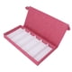 thumbnail image 1 of Harhinhe-caja de presentación de gafas de sol, 6 rejillas, almacenamiento, tela flocada, cierre de botón, evita arañazos, 1 of 7