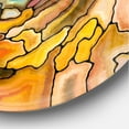 thumbnail image 3 of Designart 'Illusions of Stained Glass ' Modern wall clock, 3 of 5