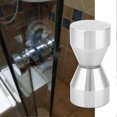 thumbnail image 4 of Poignée de porte de douche monotrou en acier inoxydable 304 pour meuble et armoire, 4 of 4