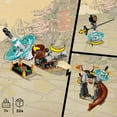 thumbnail image 4 of LEGO NINJAGO Ninja Training Center 71764 Building Kit Featuring NINJAGO Zane and Jay, a Snake Figure and a Spinning Toy; Construction Toys for Kids Aged 7+ (524 Pieces), 4 of 7