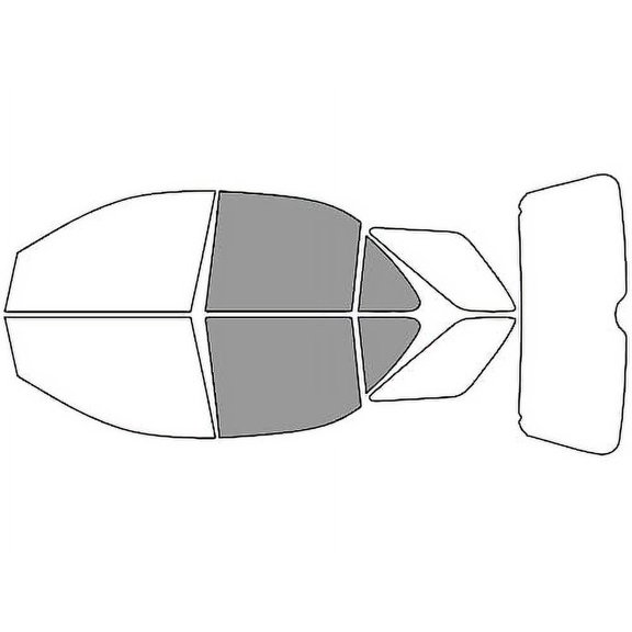 Avery Dennison NR Nano Ceramic IR Window Tint Kit Compatible with Kia Sorento 2003-2010 - Back