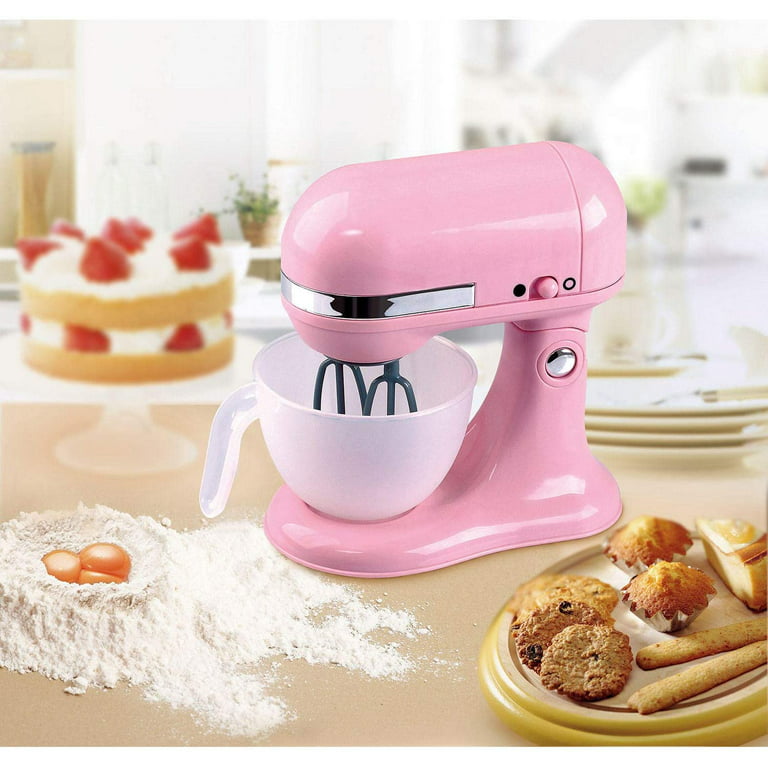 Battery Operated Gourmet Kitchen APPLIANCES (Child Size) has Pink & White  Coffee Maker w Coffee PODS, Mix Master and Blender