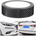 thumbnail image 2 of 5M/16.4 Feet Black Car Door Edge Film Anti-Scratch Sticker For Door Edge, Door Bumper, Protection Tape, Carbon Fiber Strip Sticker, 2 of 5