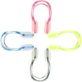 thumbnail image 1 of HIAKDOFT 4Pcs Blue Nose Swimming Clip Portable Silicone Nose Clips For Swimmers, 1 of 8