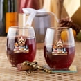 thumbnail image 3 of Happy Mother's Day Yorkshire Terrier with Sweets and Flowers at a Picnic 15oz Stemless Wine Glass Mug Yorkie Dog Lover Gifts Wine Glasses Cup - 13005, 3 of 5