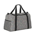 thumbnail image 2 of Disketp Black And White Houndstooth Bolsa de Viaje Tipo Duffle, Bolso de Mano para Fin de Semana para Mujer, Bolsa de Gimnasio Ligera para Hombre, Esencial para Viajes, 2 of 7